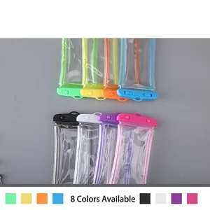 Universal waterproof phone bag with airbag for underwater photography in 8 colors