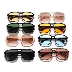 Vintage steampunk sunglasses with colorful ocean lenses in multiple frame options