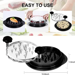 Manual chicken shredder tool for meat processing, 10.8-inch kitchen gadget