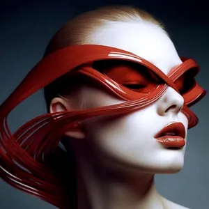 Futuristische Cat-Eye-Sonnenbrille Übergroße Modische Hip-Hop-Brille Linearer Rahmen Für Herren Und Damen UV400 Schutz