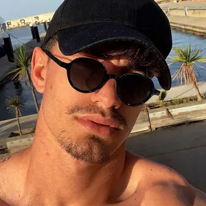 Women Men Retro Round Frame Sunglasses Ultra Light Korean Style Circle Fashion Sunshade Glasses UV400 Trendy Trendy Eyewear