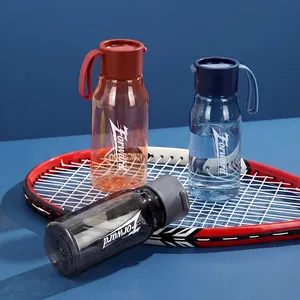 Gourde de sport portable en plastique PCTG pour cyclisme, randonnée et extérieur