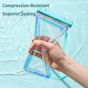 Laser-TPU wasserdichte Handytasche für Schwimmen und Tauchen mit hoher Dichtung