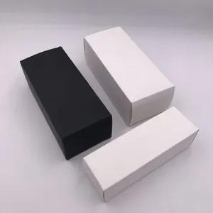 Portable Cardboard Eyeglass Case Lightweight Sunglasses Box For Men Women Minimalist Glasses Frame Storage Organizer White