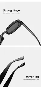 Detail view of children's bubble sunglasses showing strong hinges and comfortable legs.