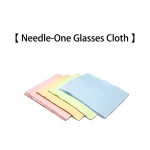 Soft microfiber cleaning cloths for eyeglasses and screens in assorted pastel colors