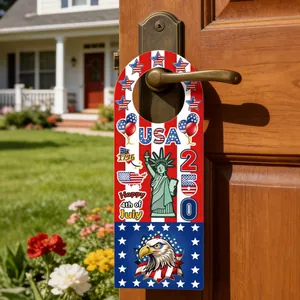 Vue détaillée du crochet de porte pour le 250e anniversaire de l'indépendance américaine