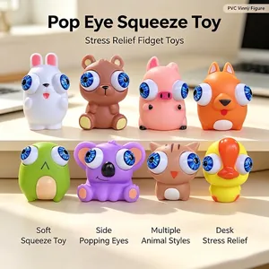 Lustiges Tierform Hervorstehende Augen Squishy Stressabbau Spielzeug Ostern Halloween Kreatives Geschenk Für Kinder Erwachsene Büro Desktop Dekor