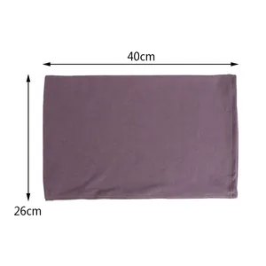 Effen warme winter nekwarmer voor buitensporten winddicht 40x26cm afmetingen