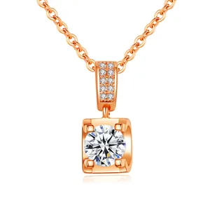 Fashionable Bull Head Pendant Necklace For Women Copper Zirconia Inlaid Clavicle Chain Jewelry Accessory Gift