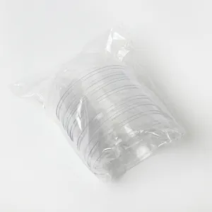 Set of clear PS plastic hollow decorative balls for Christmas DIY ornaments and crafts