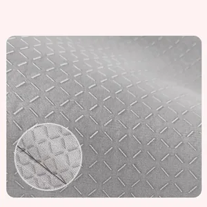 Non-slip sofa cushion featuring 3D silicone backing texture detail for all seasons
