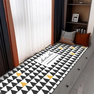 Tappetino per davanzale geometrico in fango di diatomee con design Autumn moderno