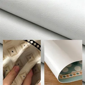 Langlebige wasserdichte Tischmatte aus PVC-Leder mit Premium-Textur