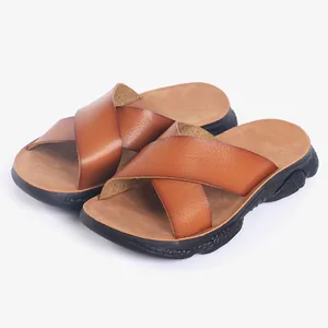Sandalias de niño con tiras cruzadas y suela suave antideslizante para playa y exterior