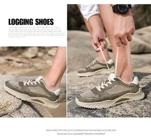 Zapatos de agua transpirables para hombre con suela de EVA ligera y antideslizante