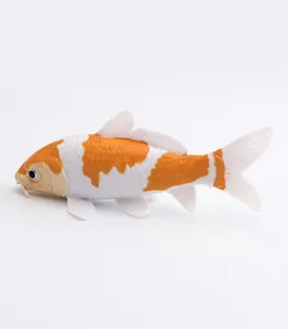 Statue de carpe koi réaliste de 80g simulation de poisson pour décoration intérieure