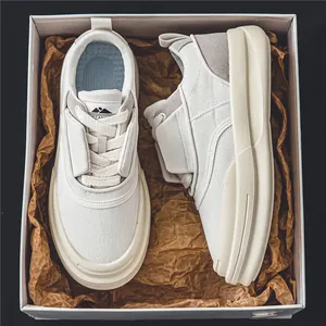 Herren Casual Canvas Slipper Atmungsaktiv Low Top Dicke Sohle Spritzgegossen Leicht Instap Wanderschuhe Alltäglich Freizeit Schuhe