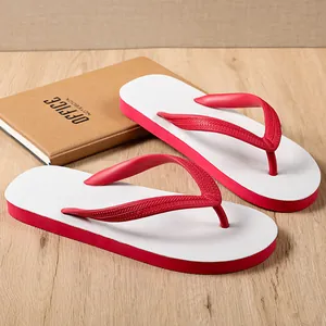 Men Trendy Summer Outdoor Flip Flops Beach Non-slip Rubber Sole Casual Thong Slippers Durable Soft Sandal Footwear