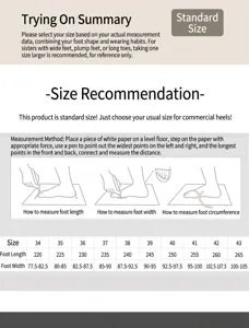 Detaillierte Schuhgrößentabelle und Messanleitung für 14 cm Plateau Martin Boots