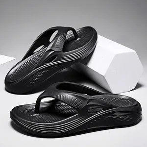Herren Flip Flops Dicke Sohle EVA Rutschfest Sommer Strand Zehentrenner Leicht Kausal Sportlich Pantoletten Für Männer