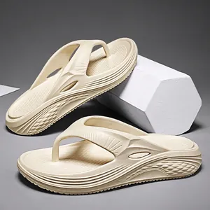Bequeme Herren-Zehentrenner mit dicker Sohle für Strand und Sommer, rutschfestes Design