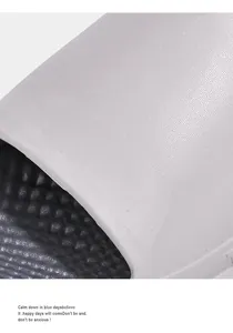 Macro detail of the anti-slip texture on soft-soled EVA summer sports slides for men