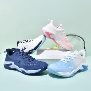 Chaussures de badminton professionnelles unisexes avec semelles résistantes à l'usure.
