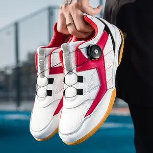 Chaussures de ping-pong pour enfants avec maille respirante et boucle rotative pro