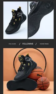 Detailed macro view of 2025 men's high-top basketball shoes with non-slip sole pattern