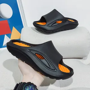 Unisex Sport Sandal Slides EVA Platform Thick Sole Anti-slip Breathable Hollow Out Casual Beach Water Shoes Indoor Outdoor Slipper