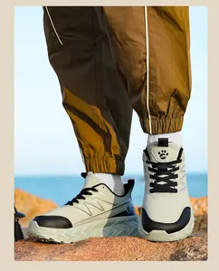 Men's ultra-light safety shoes with anti-puncture EVA sole and stylish outdoor look