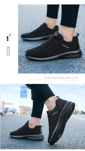 Stylish men's lightweight breathable mesh sneakers for casual outdoor walking and sports