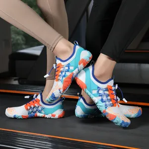 Uomo Donna Scarpe da Guado a Cinque Dita Asciugatura Rapida Multifunzionale Outdoor Acqua Spiaggia Sport Sneaker Traspirante Antiscivolo Escursionismo Nuoto Scarpe
