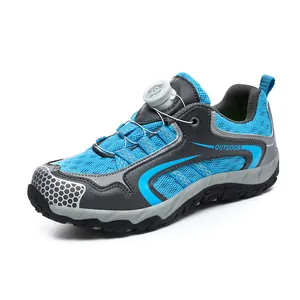 Outdoor-Wanderschuhe für Damen mit Drehverschluss und atmungsaktivem Mesh
