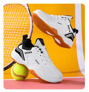 Chaussures de badminton professionnelles respirantes pour enfants avec semelle antidérapante