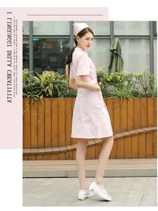 Elegant white leather wedge nurse shoes for women shown in a professional outdoor setting