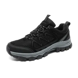Durable non-slip men's hiking shoes for professional outdoor trekking and mountain climbing