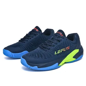 Chaussures de tennis respirantes pour hommes et femmes, baskets de sport bleu marine