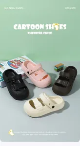 Closed-toe toddler sandals in pastel colors, lightweight summer beach shoes for kids