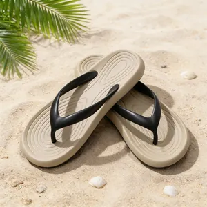 Unisex Sommer EVA Flip Flops Leichte Rutschfeste Weiche Sohle Thong Sandalen Für Strand Haus Draußen Lässige Herren Damen Hausschuhe