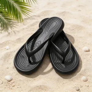 Leichte Sommer-EVA-Flip-Flops mit rutschfester weicher Sohle für Strand und Heim