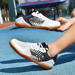 Chaussures de tennis de table professionnelles pour hommes avec mesh respirant