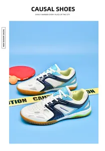 Chaussures de sport d'intérieur pour hommes pour le badminton et le tennis de table