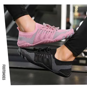 Breathable mesh barefoot water shoes for swimming and various beach sports activities