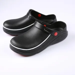 Unisex Chefschuhe EVA Wasserdicht Ölbeständig Rutschfest Professionelle Küchen-Arbeitsschuhe Zwei-Wege-Tragen Clogs Sicherheit Hausschuhe