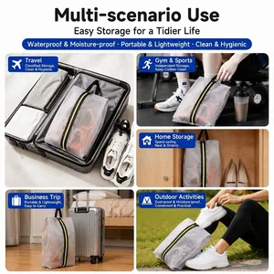 Multifunktionale wasserdichte Schuhbeutel für Reise, Fitnessstudio und Heimanorganisation