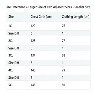Size chart for women's plus size plaid chiffon sun protection shirt with measurements