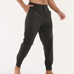 Pantalon de jogging sport pour homme à séchage rapide en vert olive foncé pour fitness