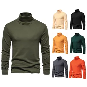 Ανδρικό μονόχρωμο ζιβάγκο slim fit με μακρύ μανίκι σε διάφορα χρώματα διαθέσιμα τώρα